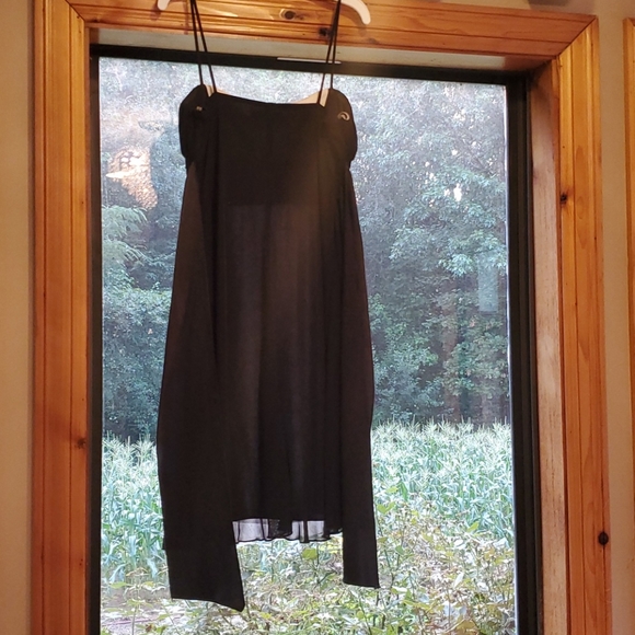 Black and white formal dress - Picture 2 of 2